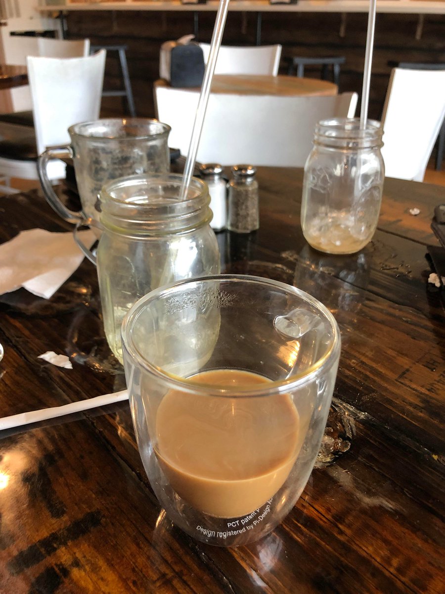 AngieRowntree's tweet photo. Had a very productive meeting with our new entertainment lawyer this morning.  Thank you @ButterNJamNH for the incredible coffee!  #Monday #GettingStuffDone https://t.co/viLMGvYCdj
