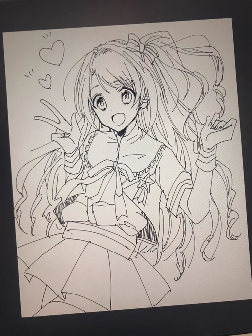 別ジャンルの女の子たち描いた… 
