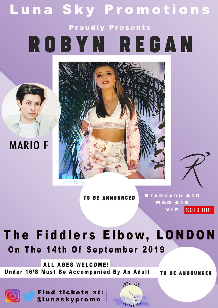 GIG ANNOUNCEMENT! I’m going to be supporting <a href="/RobynlouRegan/">Robyn Regan</a> at her London show in September! Best grab a ticket! Link below! 🤘🏼🕺 robynregantickets.eventbrite.com