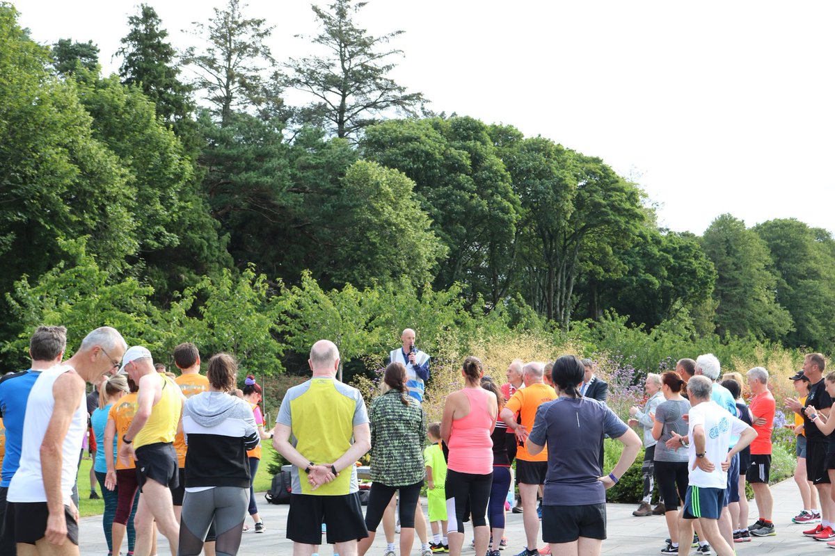parkrunIE's tweet photo. The parkrun family continues to grow! 💥 

On Saturday, we welcomed Killarney House parkrun 👋🏿 

146 finishers and 16 volunteers took part in the very first event in Killarney!

Were you one of them?

🌳 #loveparkrun https://t.co/9Oy1GmwK7e