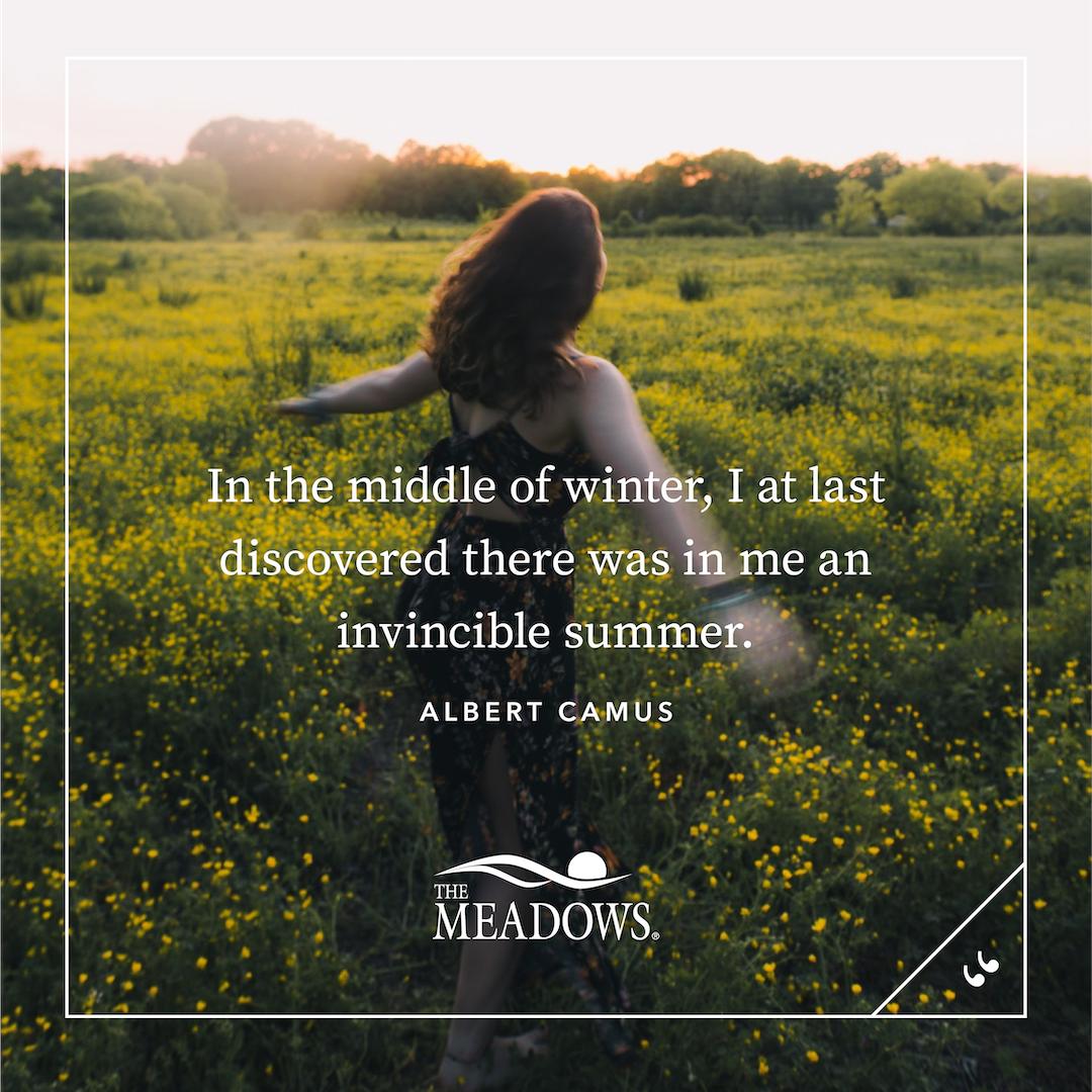 Even in the worst of times, there is hope. The Meadows can help you get there.

#MeadowsMonday #themeadows #meadowsbh #behavioralhealthcare #addiction #recovery #hope #redemption #struggle #inspiration