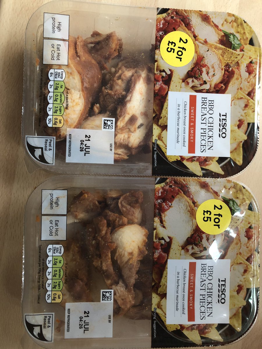 clareyf's tweet photo. @Tesco picked up my click &amp; collect yesterday, just gone to use some chicken &amp; it’s already out of date! No mention of short date items on the invoice 😭 what a waste! https://t.co/W4cilS0HVn