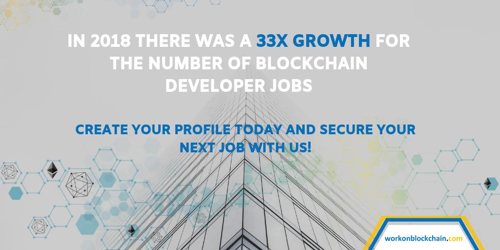 DevITJobsFR's tweet image. Blockchain developer jobs keep growing and you could be next in line to get it. Sign up today!
#workonblockchain
