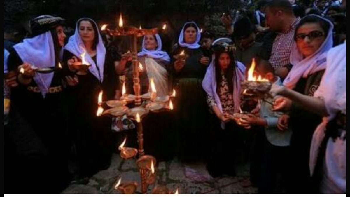 @EzidiCulture #Hinduism& #YazidiReligion r World's oldest Religion,whose Spiritual-Religious concept is different from Islam.
Both #Hindu& #Yazidi Religion stress on universal love,whose Prayers begin w.Goodness,Happiness&
Peace of all humans.But unfortunately both r victim of Islamic tyranny.