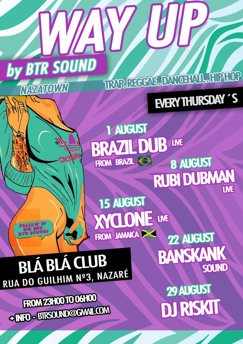 BTRSound's tweet photo. Yuh ready fi summer inna NAZATOWN?? 🔥🔥🔥 https://t.co/WXbm1kebLN