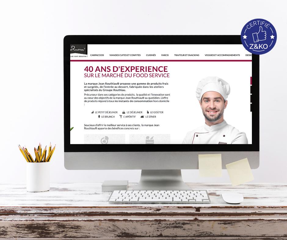 #vospapillesvontdeguster !!😋
Découvrez la marque Jean Routhiau et ses 40 ans d'expérience sur le marché du Food Service. Un nouveau site web by Z&amp;KO au coeur d'une stratégie globale. ➡️ jean-routhiau.fr
#image #digital #webmarketing #vospapillesvontdeguster