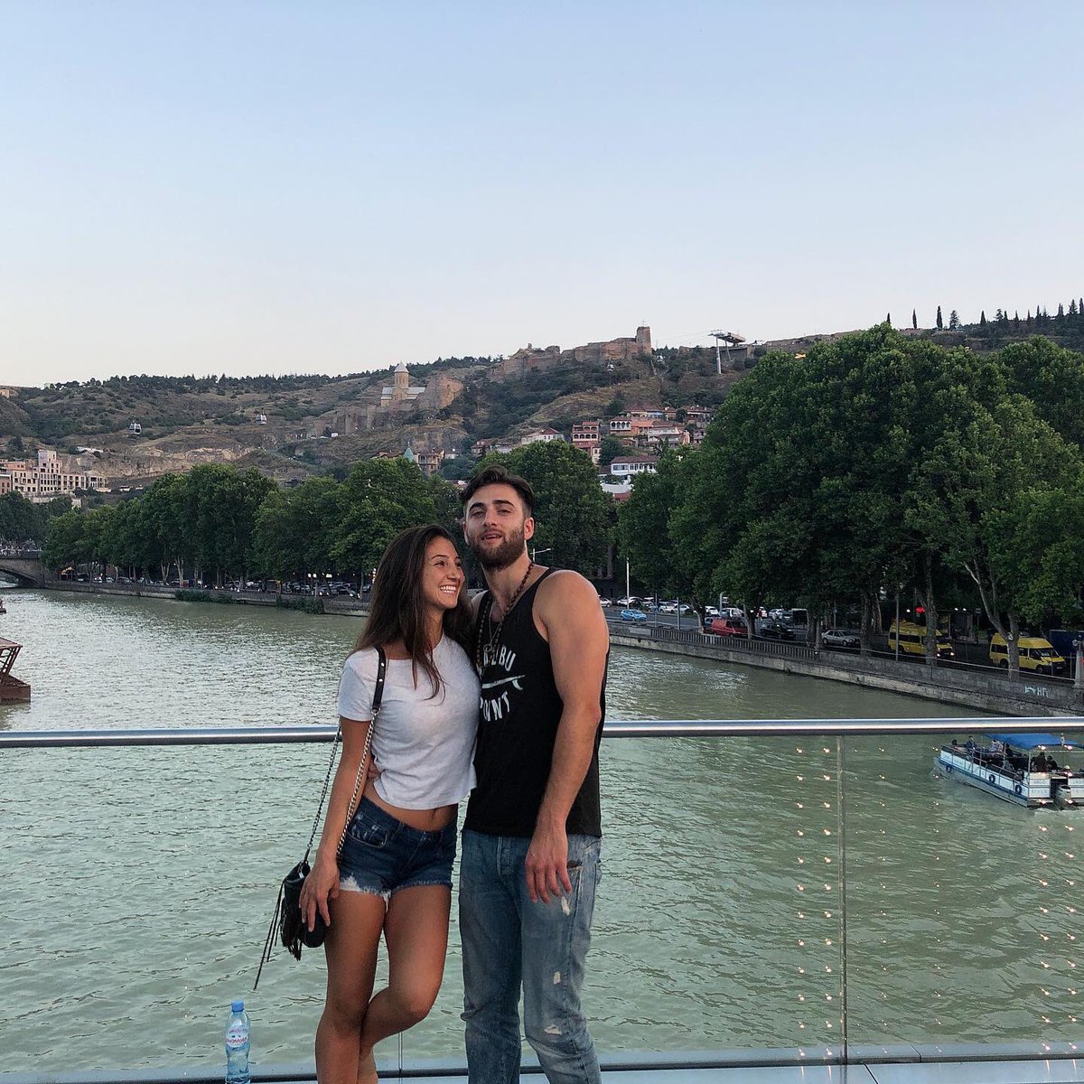 ThemoMeli_Fan's tweet photo. Themo said, "🇬🇪 Put a smile on her ❤️ 

#saqartvelo #travelaroundtheworld #actores #themomelikidze #couplestyle #adventuretillwedie #gstarraw #urbanstreetwear #los_angeles #mycountry #georgia🇬🇪 #israeligirls" https://t.co/Ult5HyXxvx