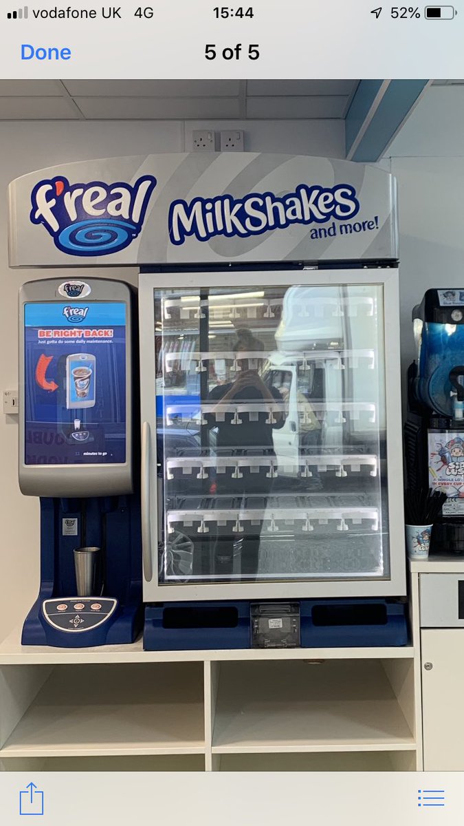 ulverstonbb's tweet photo. Cumbria’s first F’Real Milkshake machine. Come and visit us and enjoy at the touch of a button!! #yum #notjustabeershop https://t.co/S5orsZIvMR