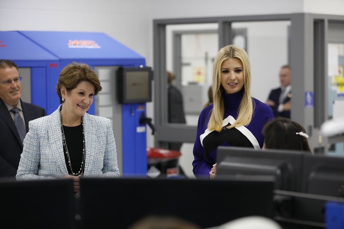 Incredible day at @LockheedMartin in Colorado w/ CEO Marillyn Hewson visiting the company’s innovative apprenticeship programs! 
#PledgetoAmericasWorkers
#ContractImpact