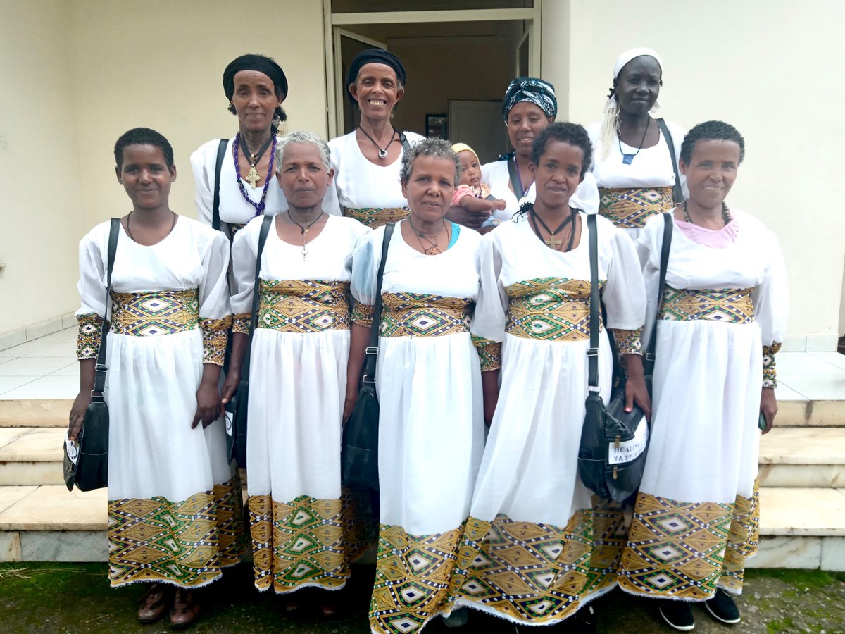 HHOJ's tweet photo. CONGRATS to our 55th & 56th Class of Safe Motherhood Ambassadors to graduate from training at the Bahir Dar Rehabilitation Center! #healinghandsofjoy #hhoj #makingmotherhoodsafer #endfistula #fistulawithoutfear #fistulafreeethiopia #ethiopia #safemotherhoodambassador https://t.co/6WCwITwsFA