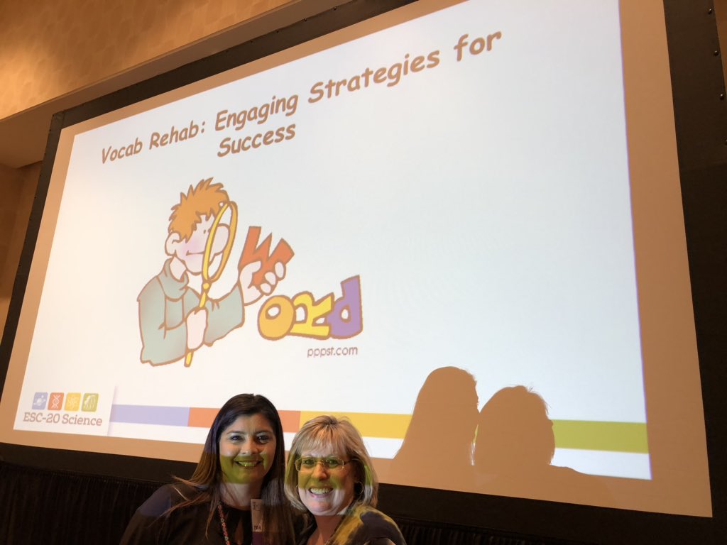 Lysoll_18's tweet photo. Bilingual & Science Consultants @ESCRegion20 presenting at the Title III Symposium in San Antonio. #ESC20Science https://t.co/ZK1za4WlFN