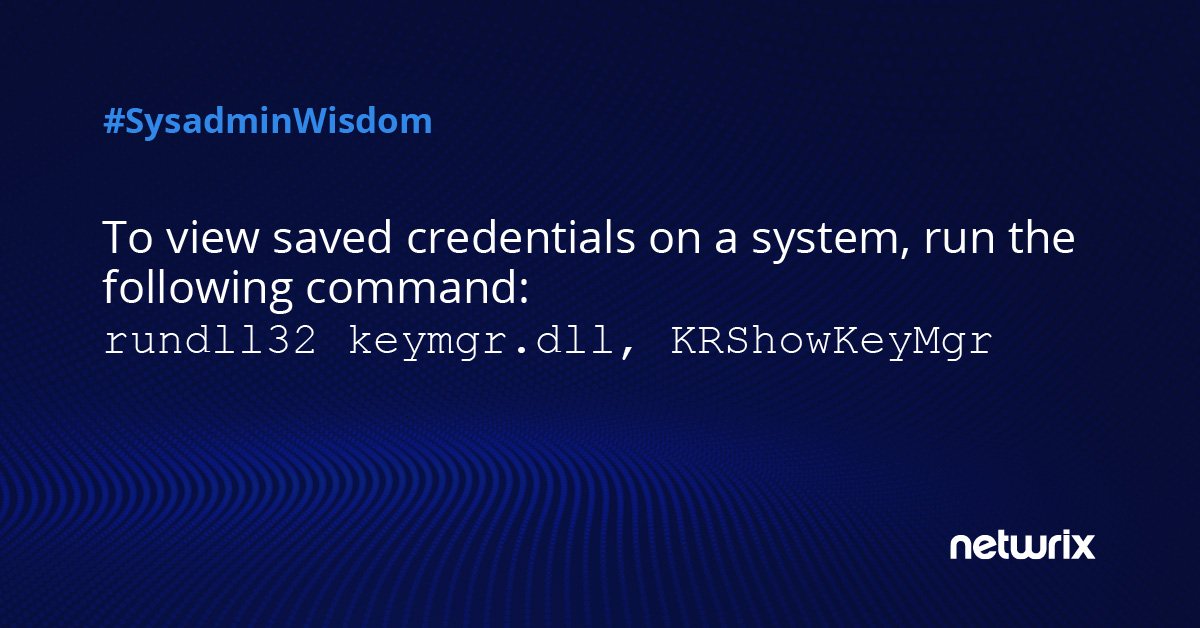 Netwrix's tweet photo. #ActiveDirectory troubleshooting is challenging unless you have proper tools to assist you. Try the following command &amp; learn more tips for #AccountLockout troubleshooting in our Quick Reference Guide https://t.co/BvrsNQ2sjZ
#SysadminWisdom #SysadminDay https://t.co/wLytClYdTJ