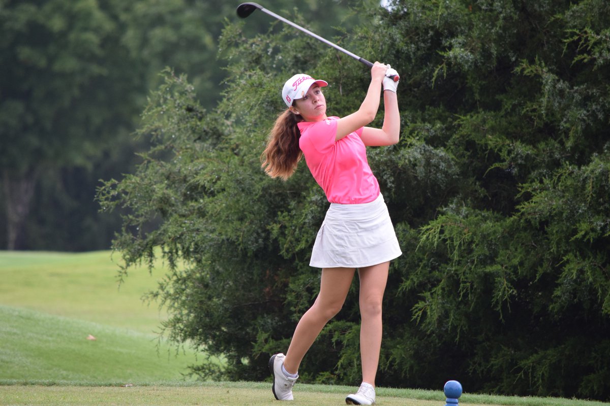 NWGATour's tweet photo. Amateur Alyssa Montgomery (Knoxville, TN) carded rounds of 69-67-67 to win the inaugural Rocky Top Ladies Classic with a thirteen under par performance. The recent high school graduate will be playing her college golf at Virginia Tech. https://t.co/CHbQY7fWNH