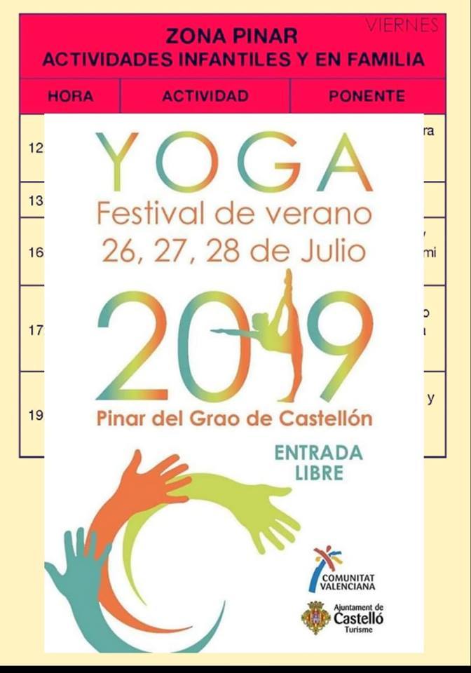 belafeltro's tweet photo. Festival de Yoga de Verano: Mindfulness en familia. https://t.co/M8RE0BrEIL https://t.co/jfeJTaiORU