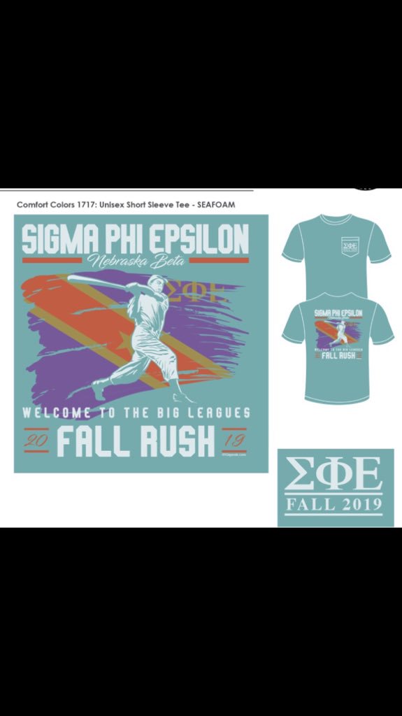 UNO_SigEp's tweet photo. If you would like to order a Sig Ep Rush shirt please Dm this twitter account or contact Jack Burns (@burnzy360) for more details! #repsigep https://t.co/298KGWVFJZ