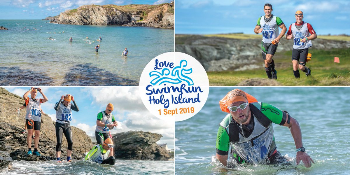 Love #SwimRun Holy Island is not to be missed! Set on the stunning coastline of #Anglesey with mountains of Snowdonia as the back drop, locations don't get better than this! Start at SouthStack Lighthouse &amp; run along cliff edges, swim &amp; scramble through rocky channels &amp; bays...