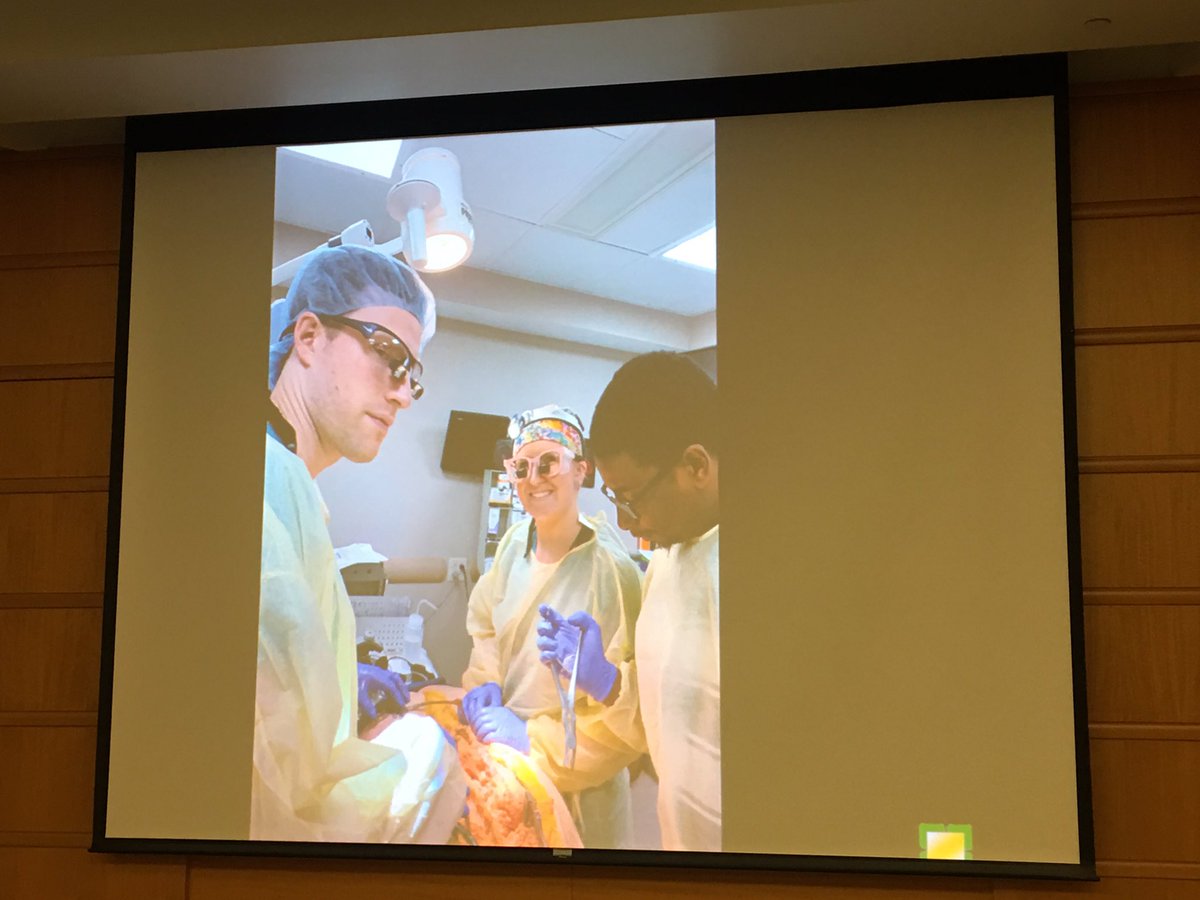 CleSpineReview's tweet photo. #CLESpine19 Candyaas Award winner: Randaline Barnett @randaline Something about cool shoes and pink loupes...award-worthy, but not sure this was the right category. SoMe editor @SpineTharin gives @randaline Badass honorable mention https://t.co/KwqDECVFZX