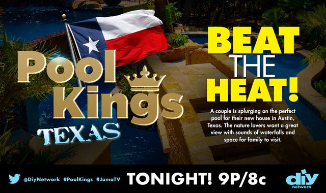 EditorManCaves's tweet image. The series I edited is on tonight 9p ET on the @DIYNetwork #PoolKings @JUMA_TV @PremierPoolsUS @KeithZarsPools @CaliforniaPools