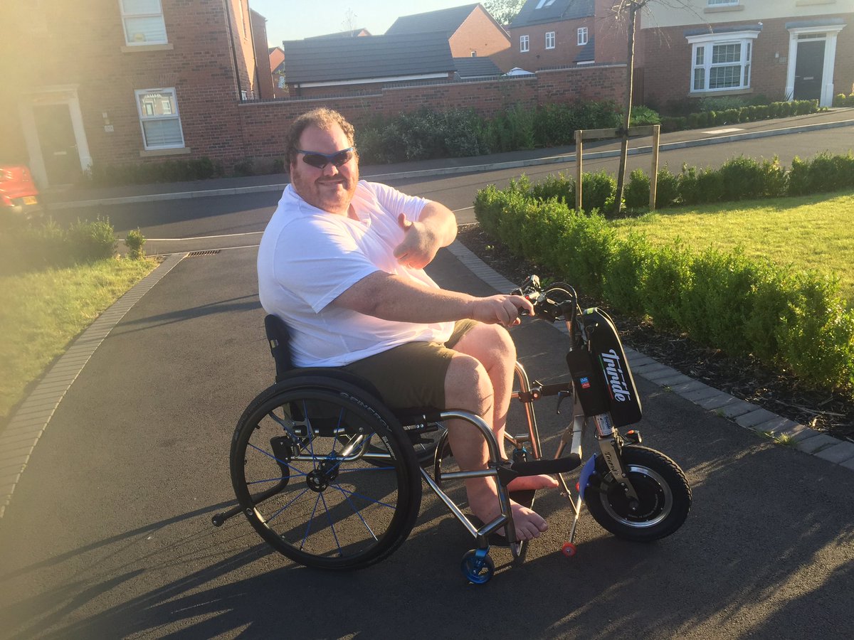 New wheelchair and scooter all in one