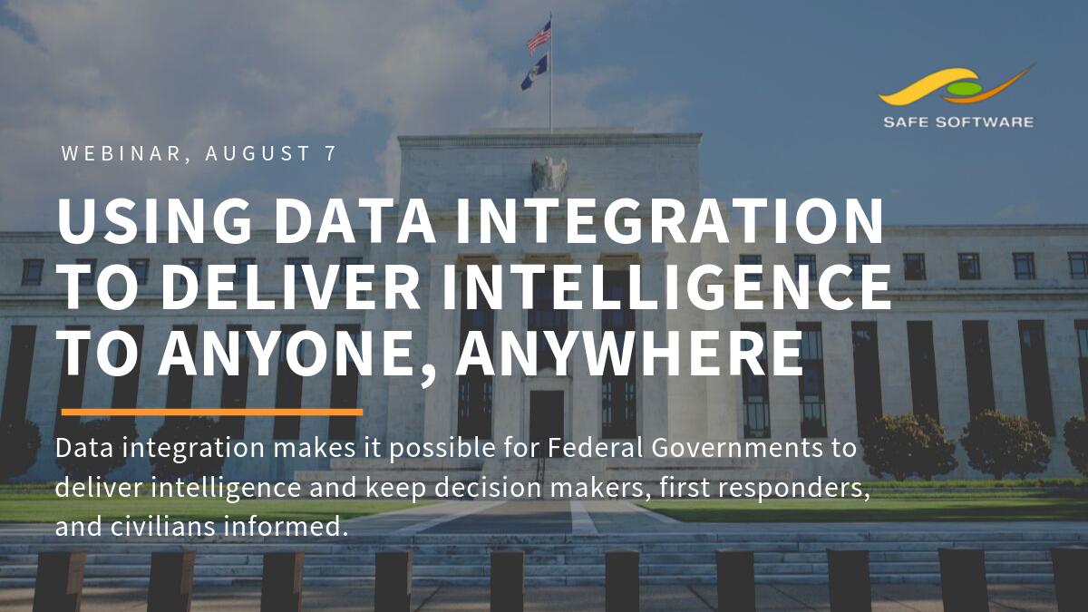For over 20 years, FME has been trusted by #governments to move data from nearly any source to the target destination, while saving time and budget resources. Learn more and ask questions in our upcoming webinar: fme.ly/w82 #publicsafety #opendata