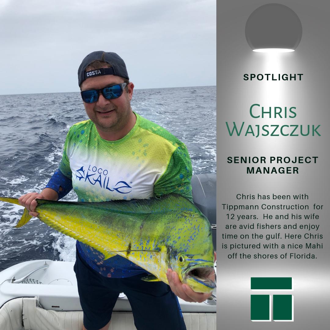 TippmannGroup's tweet photo. Tippmann Construction is blessed to have truly talented employees. Chris Wajszczuk is one of the many! Thank you, Chris for all of your hard work and dedication of managing successful construction projects. You set the bar high! #TippmannSpotlight #ColdStorageConstruction https://t.co/G4ryHl607m
