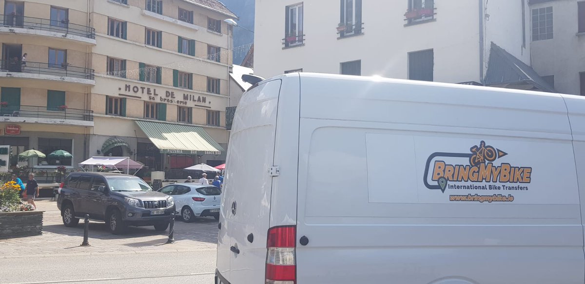 Our team are in the south of France delivering bikes for a client @LimerickTriClub at the fabulous #HotelDeMilan - A stunning location for any Alpe d'Huez event or any club trip. #Apartments #Rooms #BikeStorage @alpedhuez #France