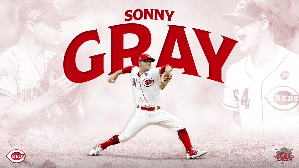 sonny gray reds jersey