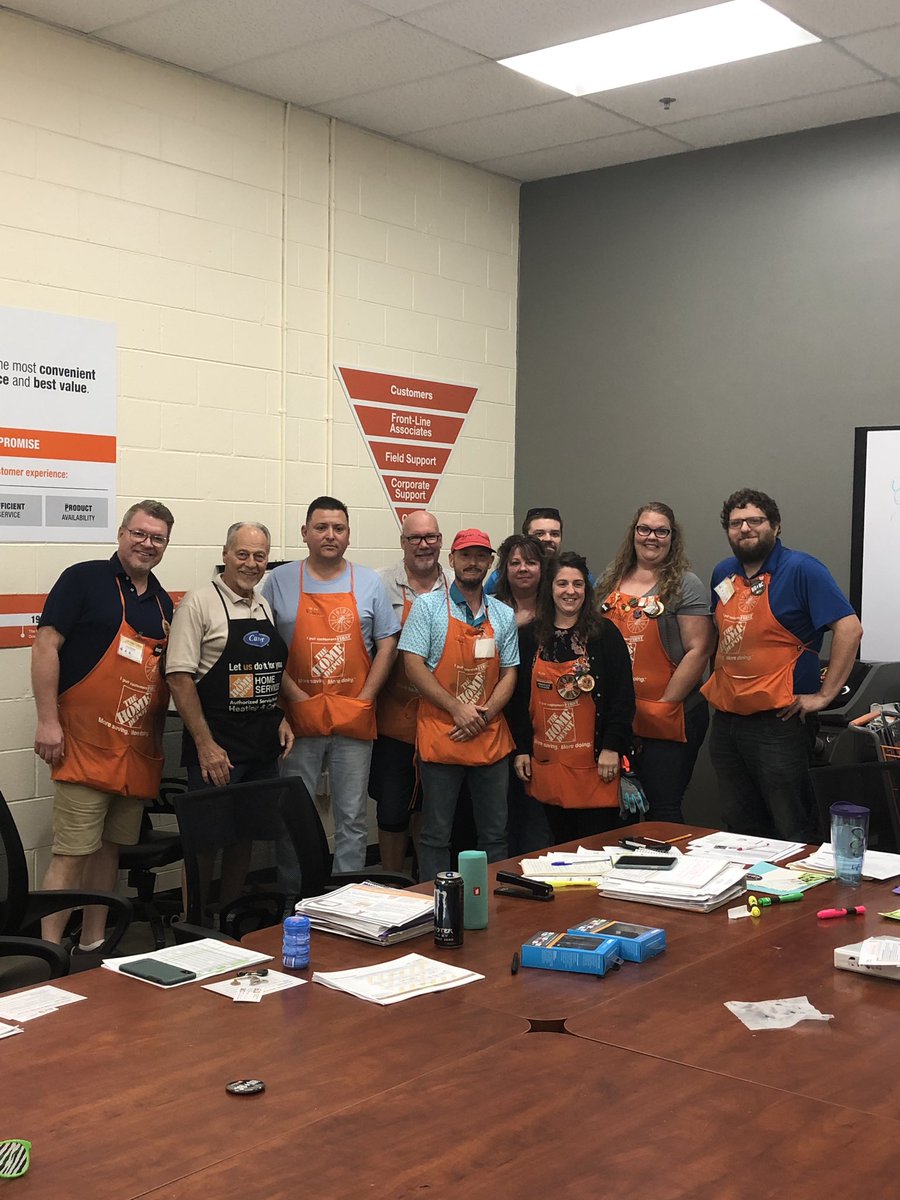 HVAC training with the Howell Home Depot! Great meeting #Leads