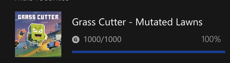 odiegopalma's tweet image. Alerta de 1000g EASY...

1000g em 1 hora.

Agradeço a Sometimes You pelo código do jogo, Fiz os 1000g ao vivo no meu canal do Mixer. #GrassCutter