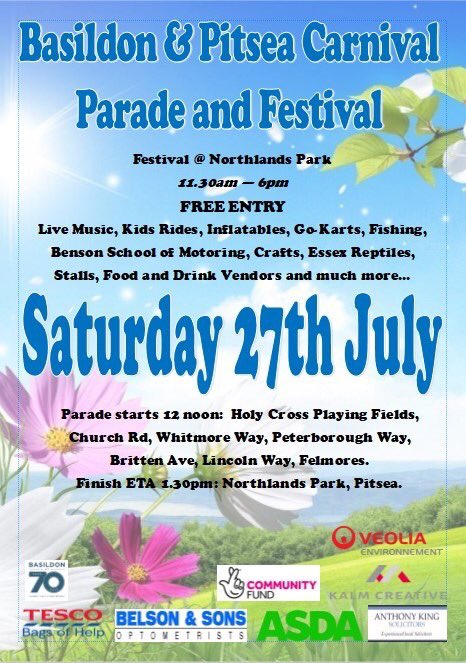 Carnival and Festival this Saturday!