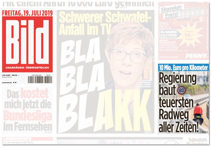 BILDblog's tweet photo. Es handele sich um "einen normalen Radweg", der am Rhein für 10 Millionen Euro pro Kilometer gebaut werde, schreibt der stellvertretende @BILD-Chefredakteur Timo @Lokoschat. Und das ist dann gleich zweimal maximal irreführend: https://t.co/hKS8Bz2tYz https://t.co/njGCCwq1GG