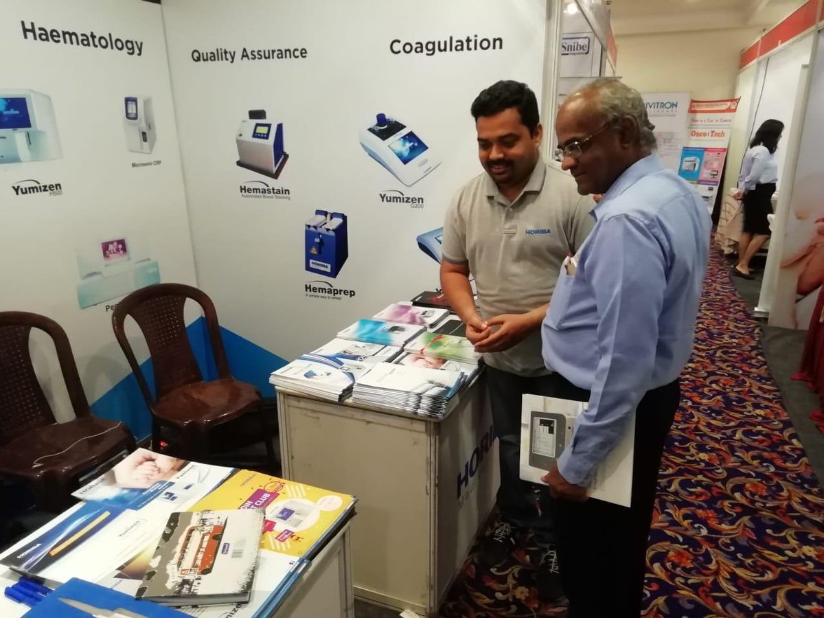 HIN_Medical's tweet photo. HORIBA Medical proudly participated and co-sponsored TAPCON 2019 in Chennai.

#horibaindia #horibamedical #horiba https://t.co/m3YbZAwZdI