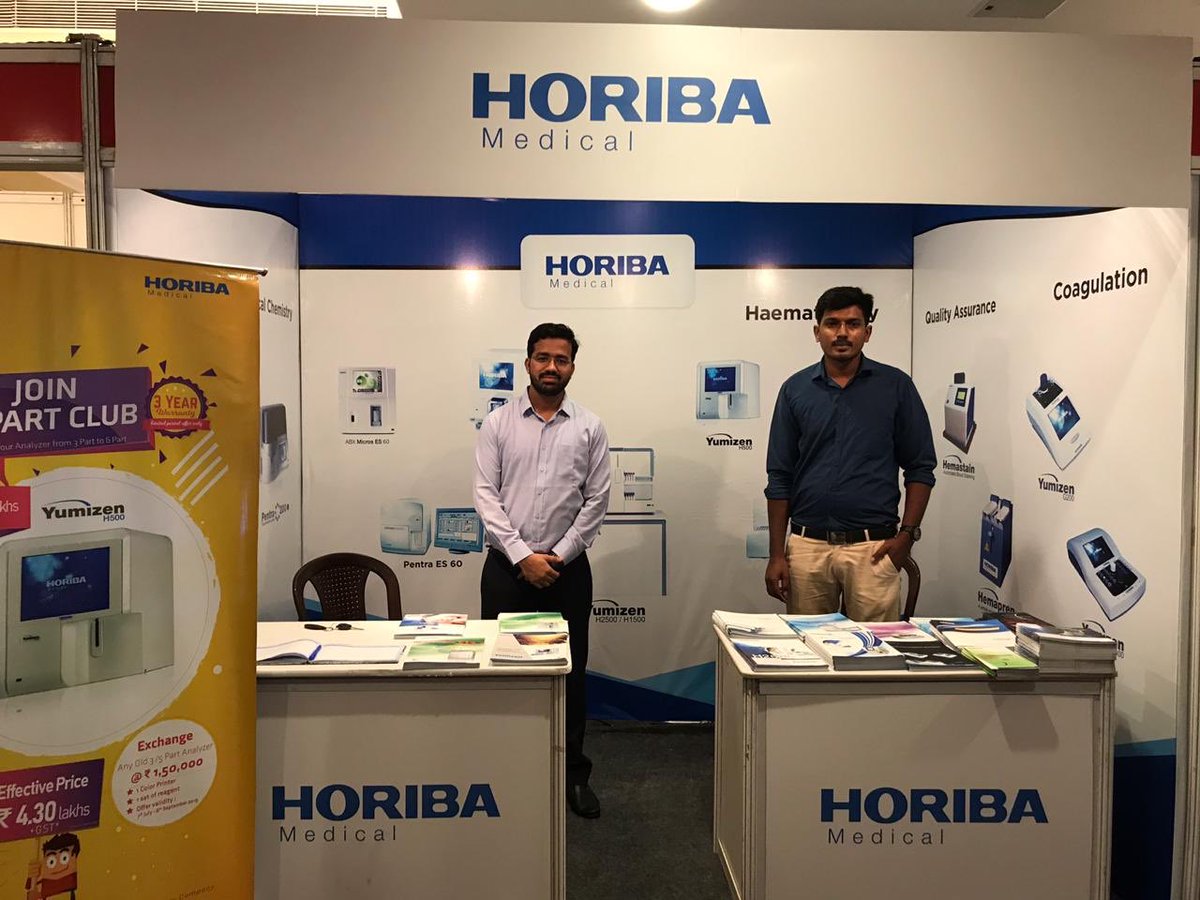 HIN_Medical's tweet photo. HORIBA Medical proudly participated and co-sponsored TAPCON 2019 in Chennai.

#horibaindia #horibamedical #horiba https://t.co/m3YbZAwZdI