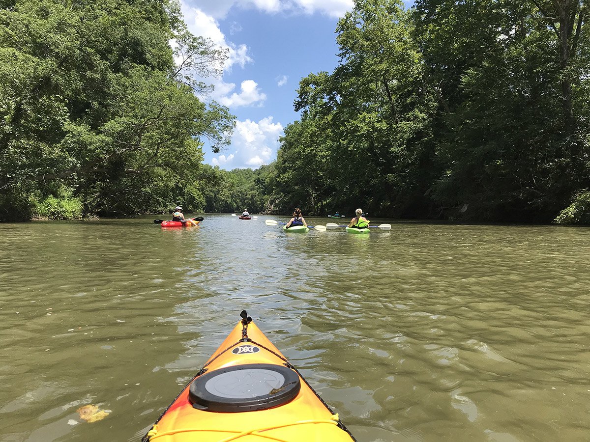 LJBinc's tweet image. Some LJB NC team members got together Saturday to have some fun &amp;amp; stay cool kayaking on the #SmithRiver in #EdenNC. Thanks to Three Rivers Outfitters for all the help! #TeamLJB #qualityoflife #greatplacetowork