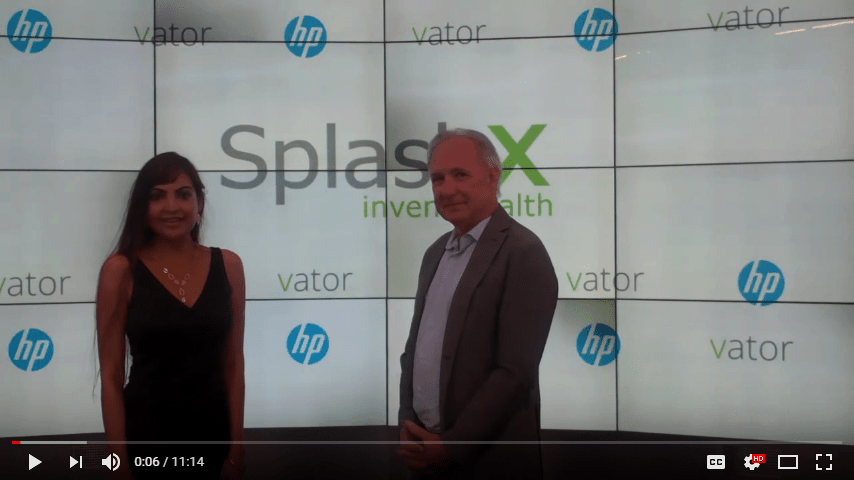 Walter Greenleaf @WalterGreenleaf from @mediaXStanford with @reenajadhav @vatortv at SplashX #inventhealth on healthcare disruption #vatorx #hp #startupprograms #ehealth #pharma rfr.bz/t68ah4