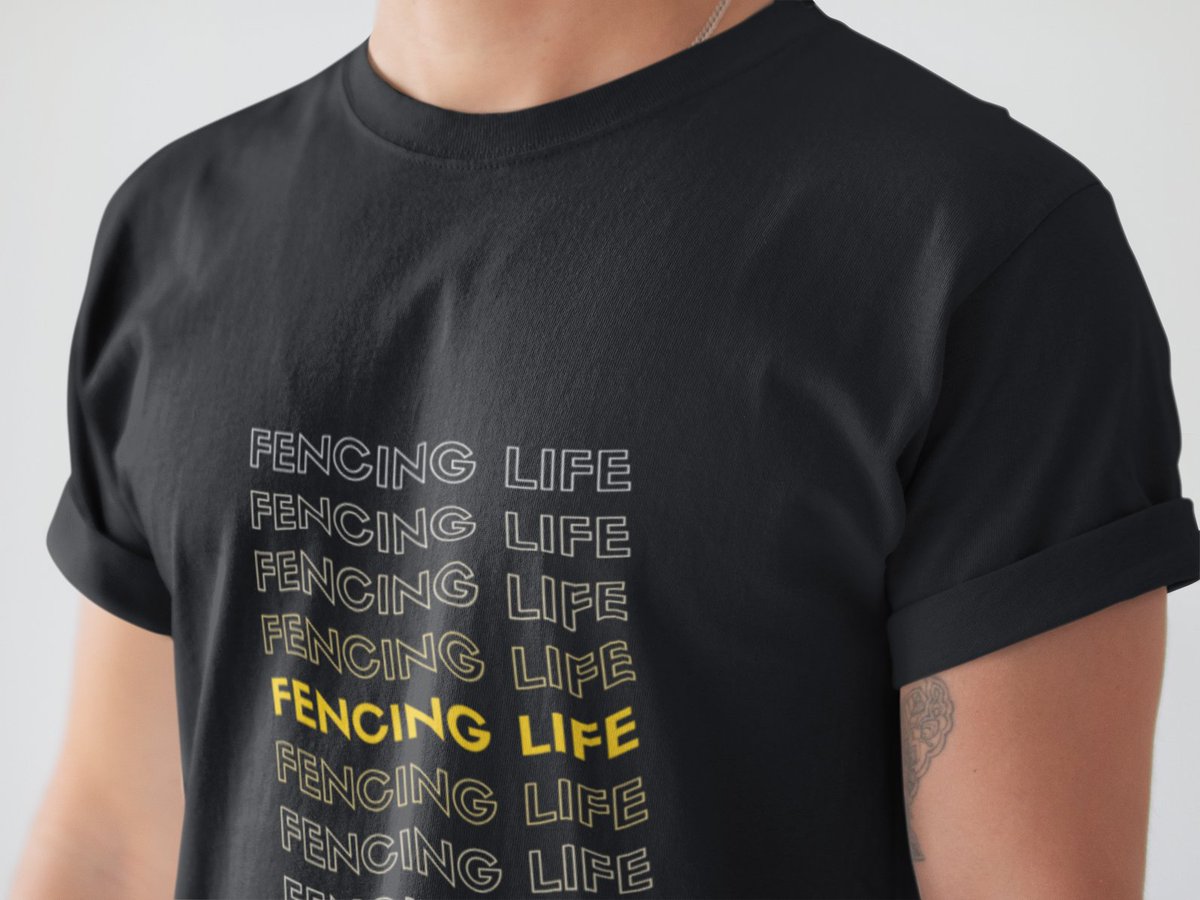 Fencing Life Short-Sleeve Unisex T-Shirt (For Insta, Link In Our Bio) socialbee.xyz/98kh4fjap7