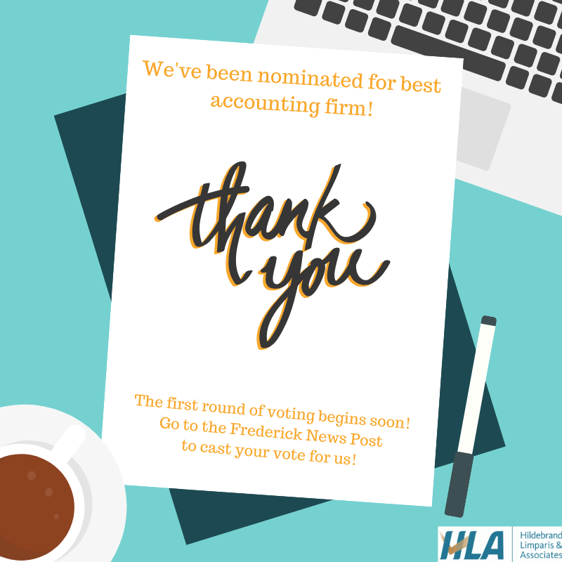 We have been nominated as one of Frederick’s best accounting firms! We need your vote on August 1st:

fredericknewspost.com/special/best_o…