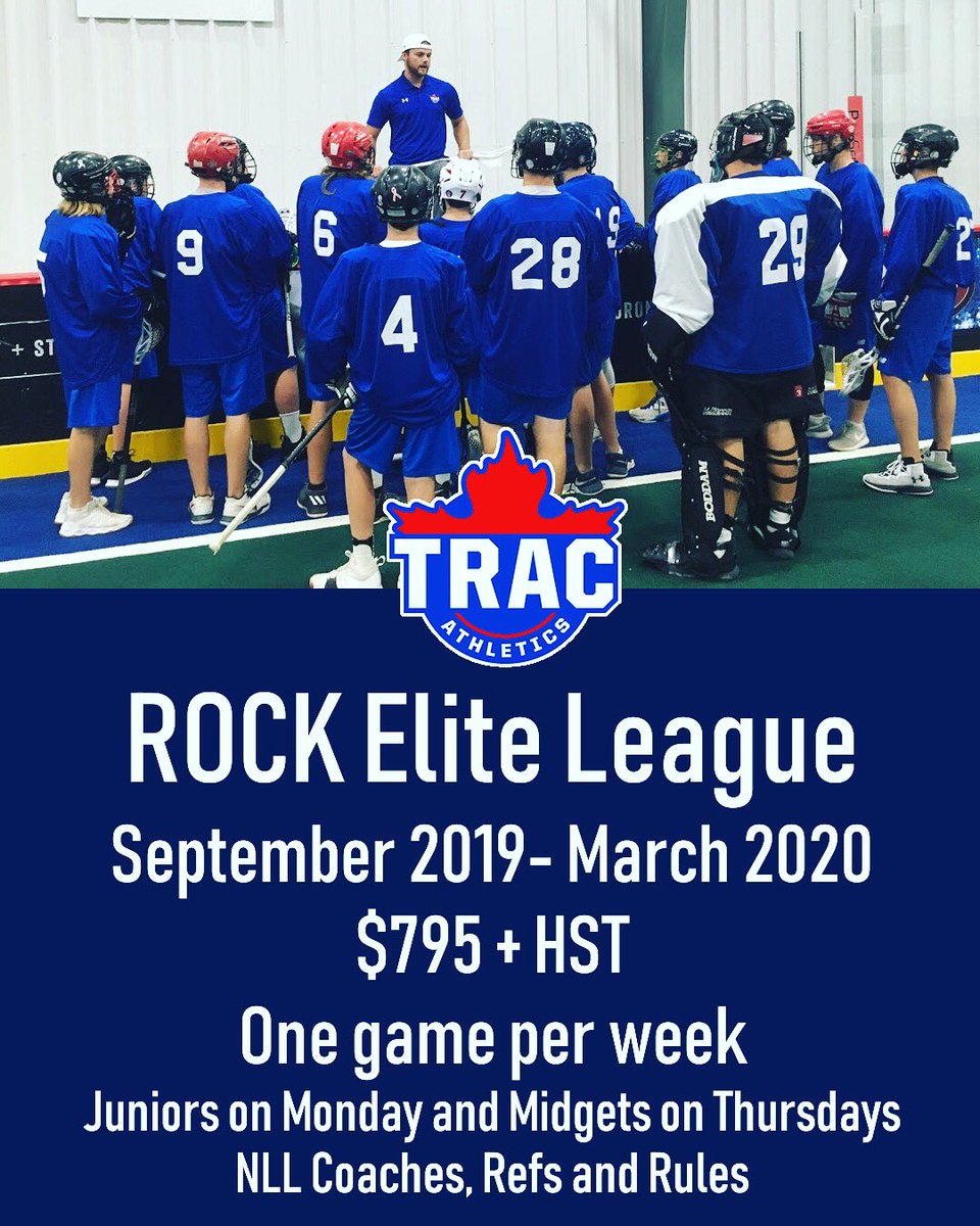 Registration for the Rock Elite League is now open for our Junior division! Check back Thursday this week for registration for the Midget division as well as our Rock Development League(Tyke-Bantam) on the weekend.  Link in our bio to register today! #BeElite #BuildingChampions