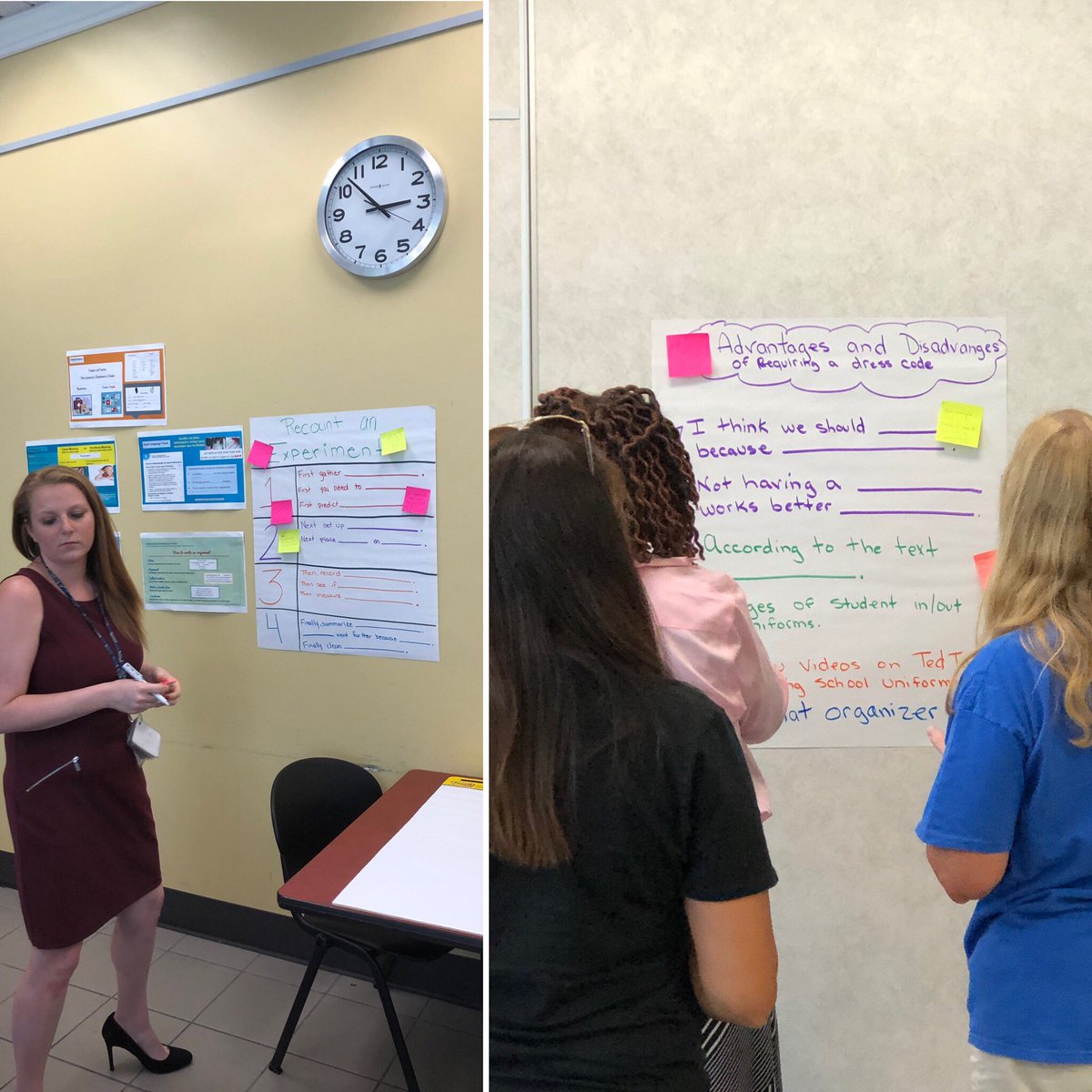 DWernerpbc's tweet image. Great afternoon working with Ts on creating language-focused anchor charts! @EsolPbc @harveyoaxaca @ValerieVilmont @vfrancisco79 #Els_Can #languagefocused #anchorchart