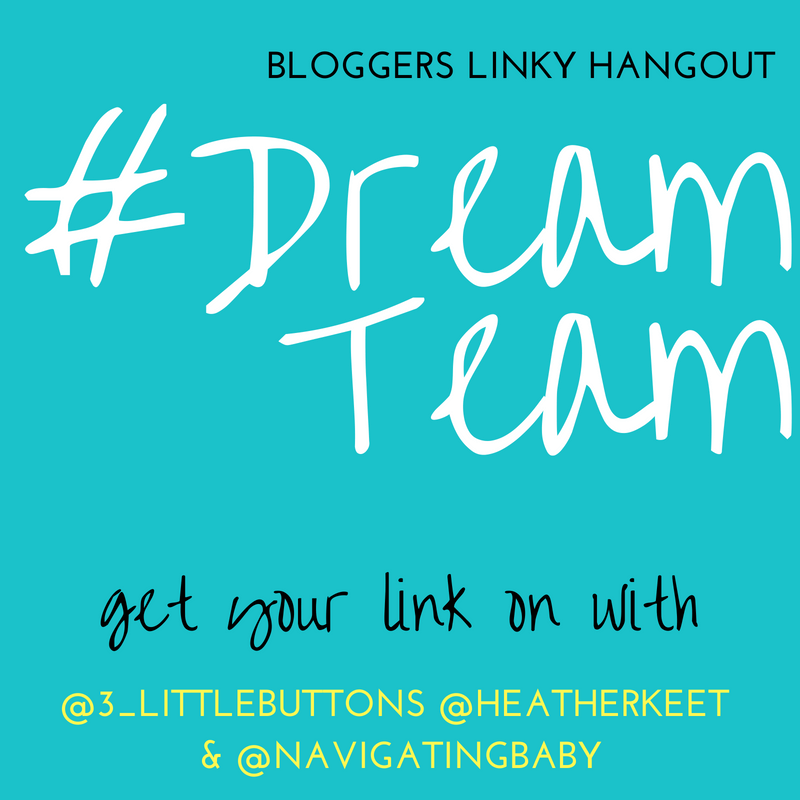 NavigatingBaby's tweet image. The #DreamTeam opens tomorrow at 6am, but you can see my featured blogger now if you just can't wait to join @heatherkeet @3_littlebuttons and me #bloggers #bloglove #bloggerstribe #bloggersconnnect navigatingbaby.com/dreamteam-blog…