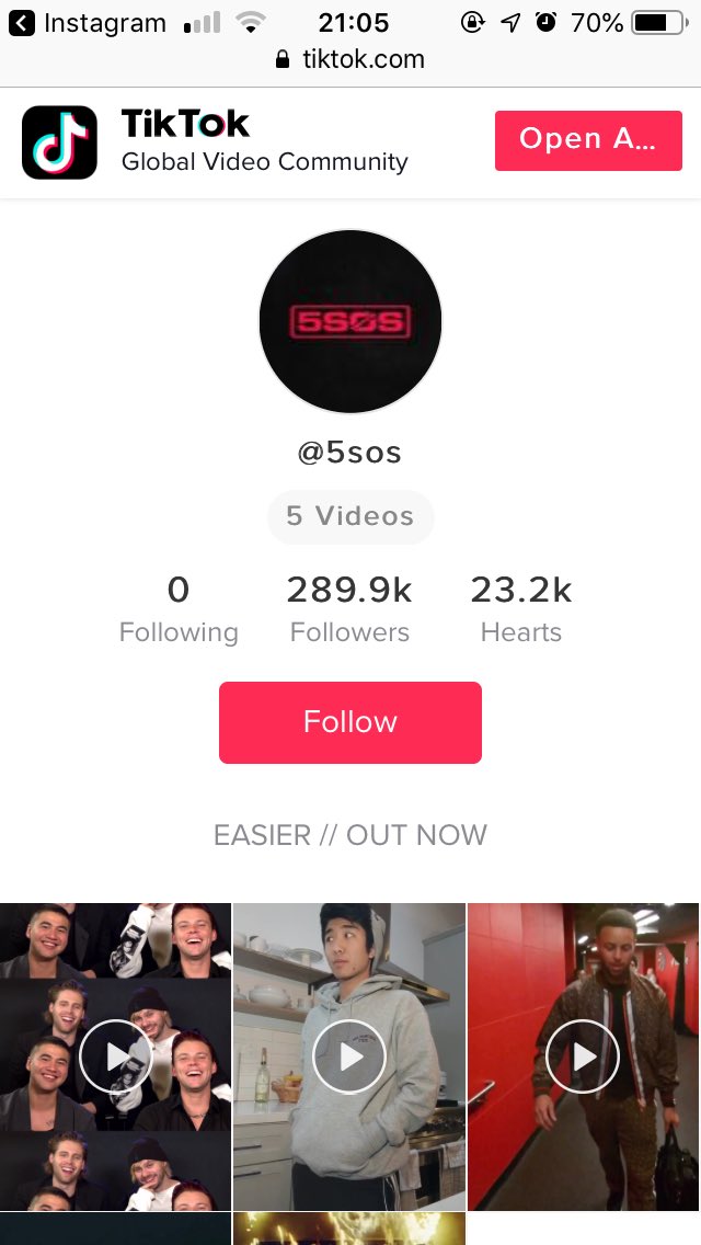 SOSUpdateReport's tweet image. 5SOS posted on their IG story for y’all to follow them on tiktok so yeahh go do that here: m.tiktok.com/h5/share/usr/1…