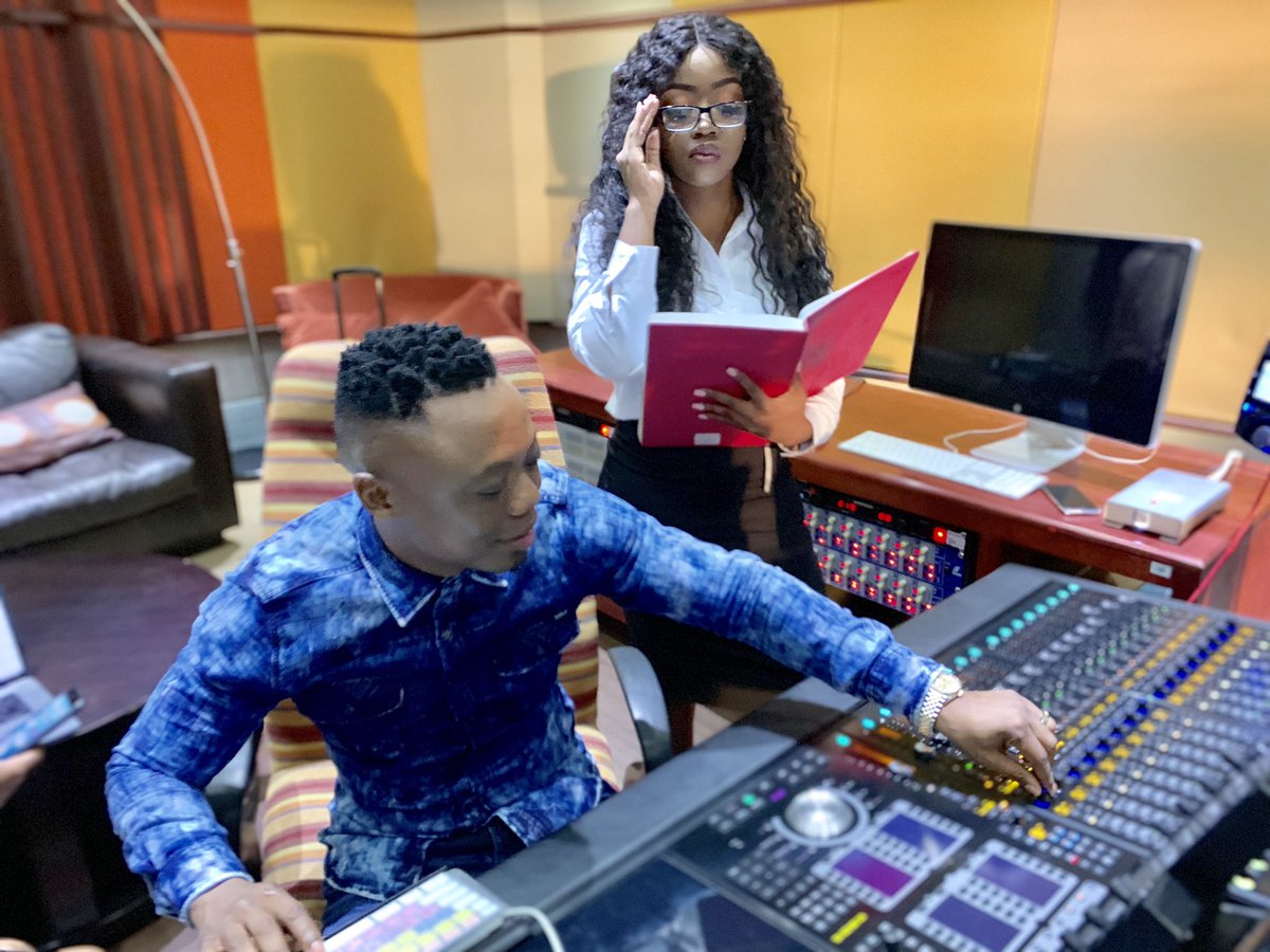 DJTira's tweet photo. It was a busy day at the office #DjTiraAlbumLoading..... https://t.co/FjJgM9fo66