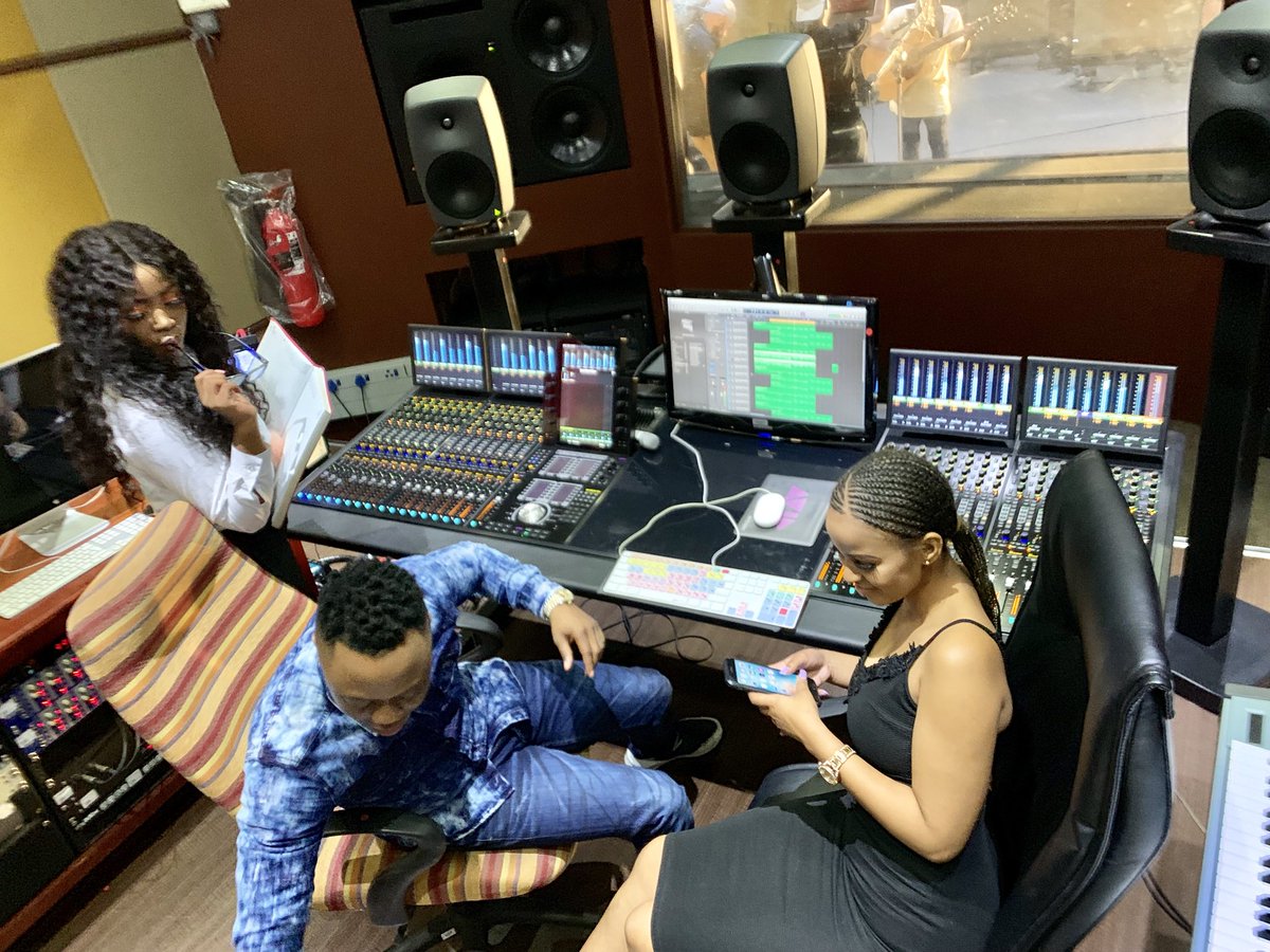 DJTira's tweet photo. It was a busy day at the office #DjTiraAlbumLoading..... https://t.co/FjJgM9fo66