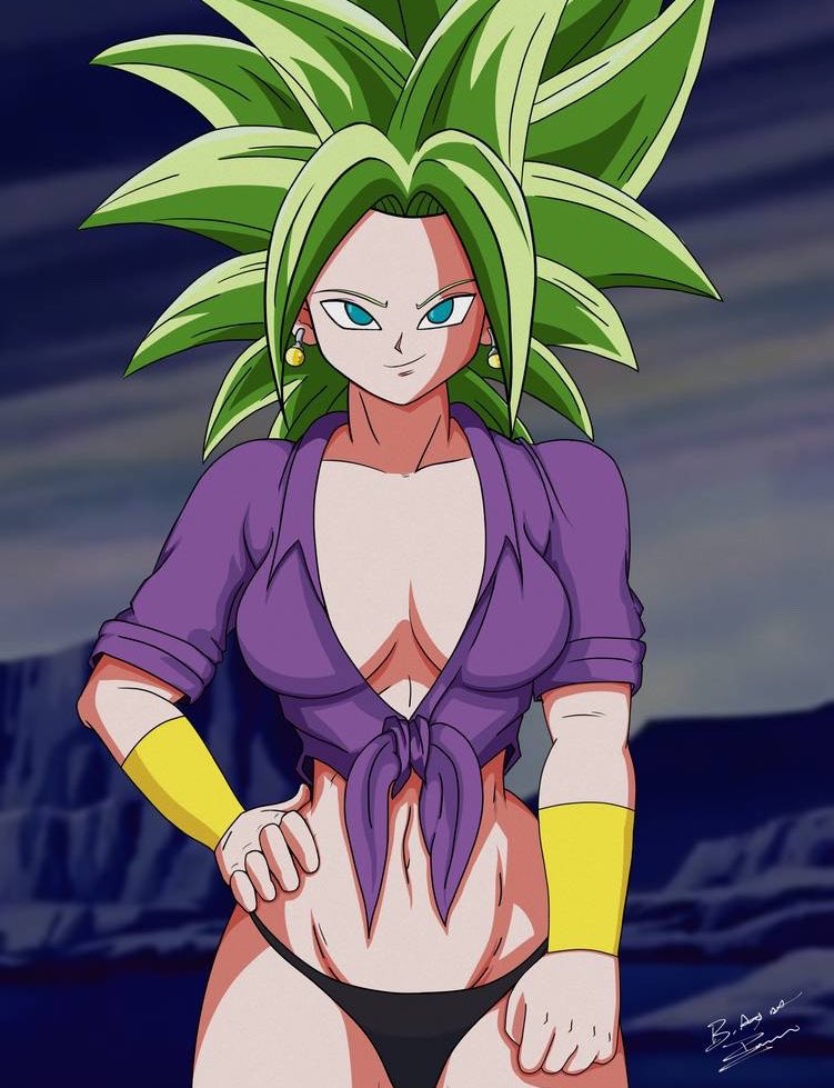 Summer outfit 💜

Artist: AxzlRose 
#Dragonballsuper #kefla
