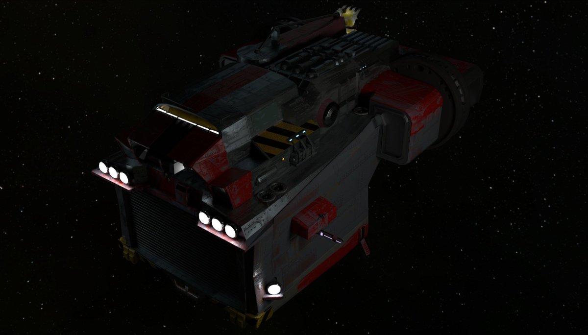 RyGwood's tweet image. The finished salvage ship from our next #supremacyseries short, still a long way off shooting but thought I'd share some of the 3d assets I've been working on
#indiefilm #majorwoodstudios #Blender3d