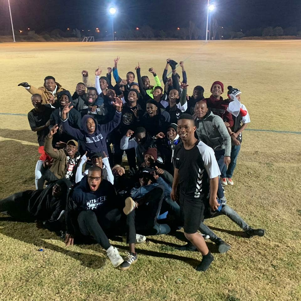 Tswelos_UFS's tweet photo. Congratulations 🌌⚽🎊🎉🏆🏆🏆to House Tswelopele Second Team. Champions of the KSL Second Division. You have made Tswelopele Proud #FillingUpTheTrophyCabinate
#LearnLiveGrow🍃
#BROTHERHOODnEXCELLENCE
#TsweloExcellence
#kovsiesport https://t.co/Lo4nhkoY26