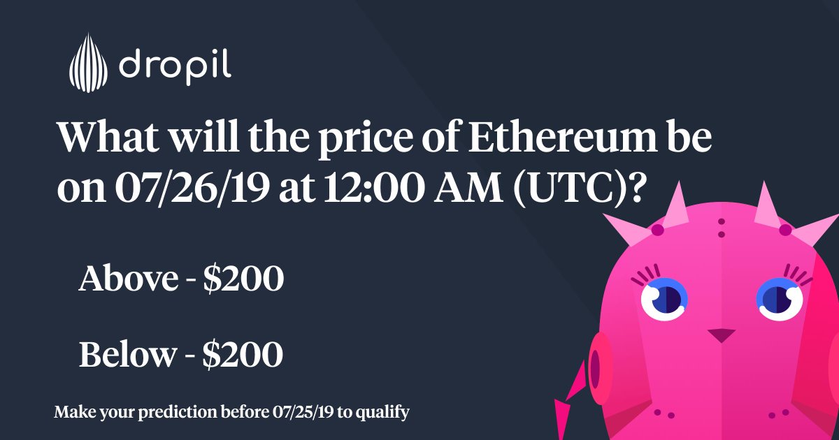DropilCoin's tweet photo. Seer is launching this week!  Let's get another contest going!

We're doing another giveaway for the release of Seer!  The giveaway prize is a surprise! 

1. Follow us on Twitter
2. Retweet this post
3. Like this post
4. Guess the correct Seer prediction in the comments https://t.co/WP2spx1ayk