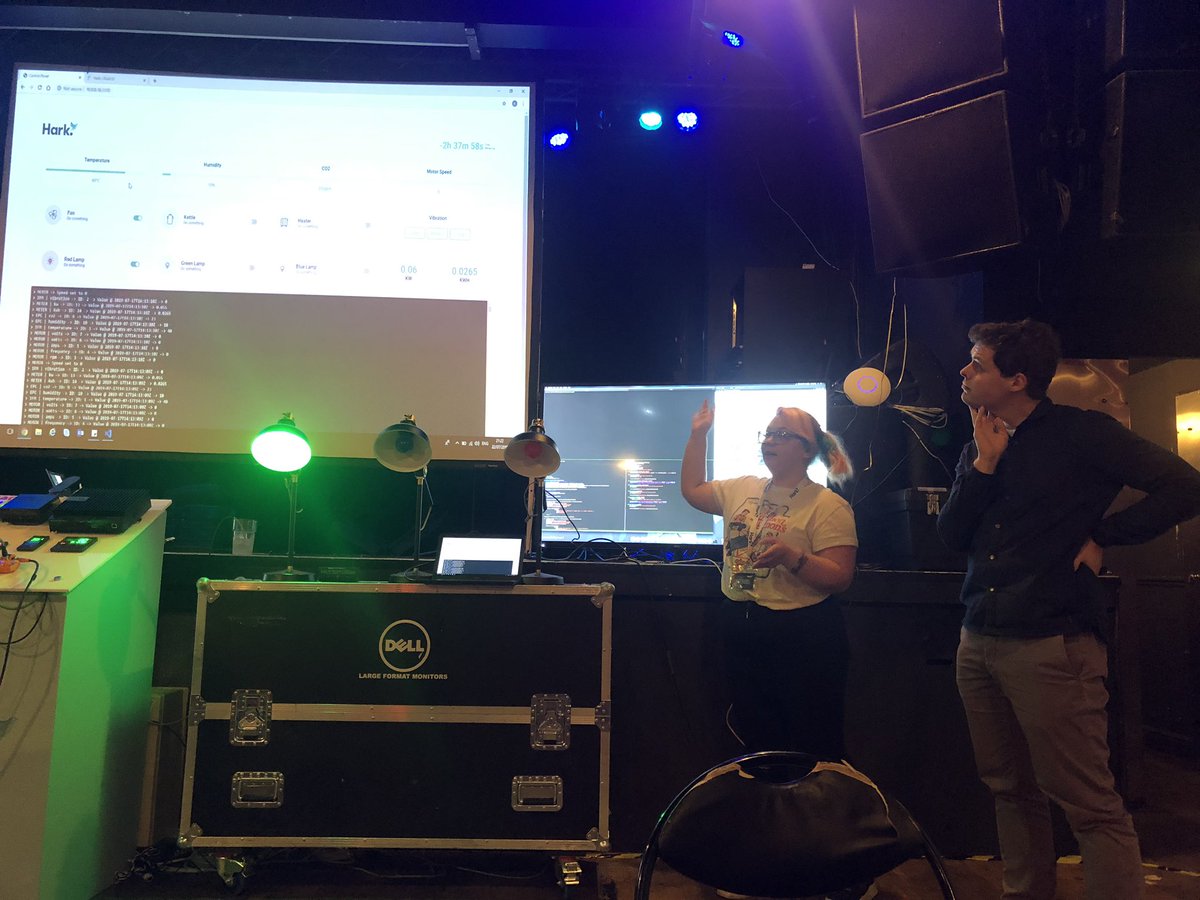 harksys's tweet photo. Team 5 are keeping data sensors cool with their app that sends real time temperature and energy usage notifications to your phone!
#HarkHack https://t.co/9xi5KFwjMv