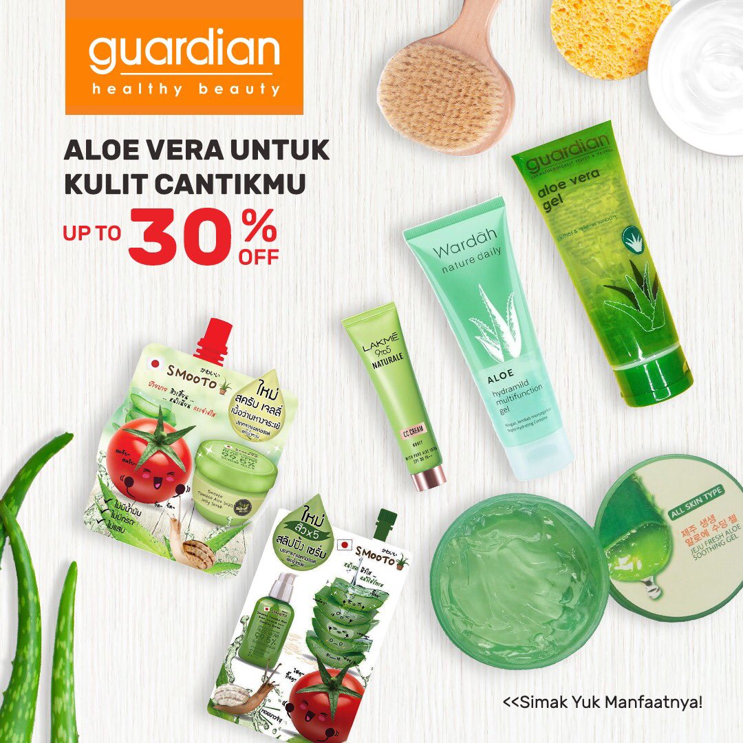 kebaikan aloe vera gel untuk muka