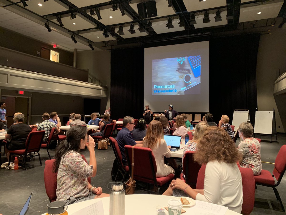 ctrlaltjessa's tweet photo. Thank you @kimxtom for letting me be a part of this amazing cohort and experience! #CSForAll #musicandcoding https://t.co/b4VUYeE7sm